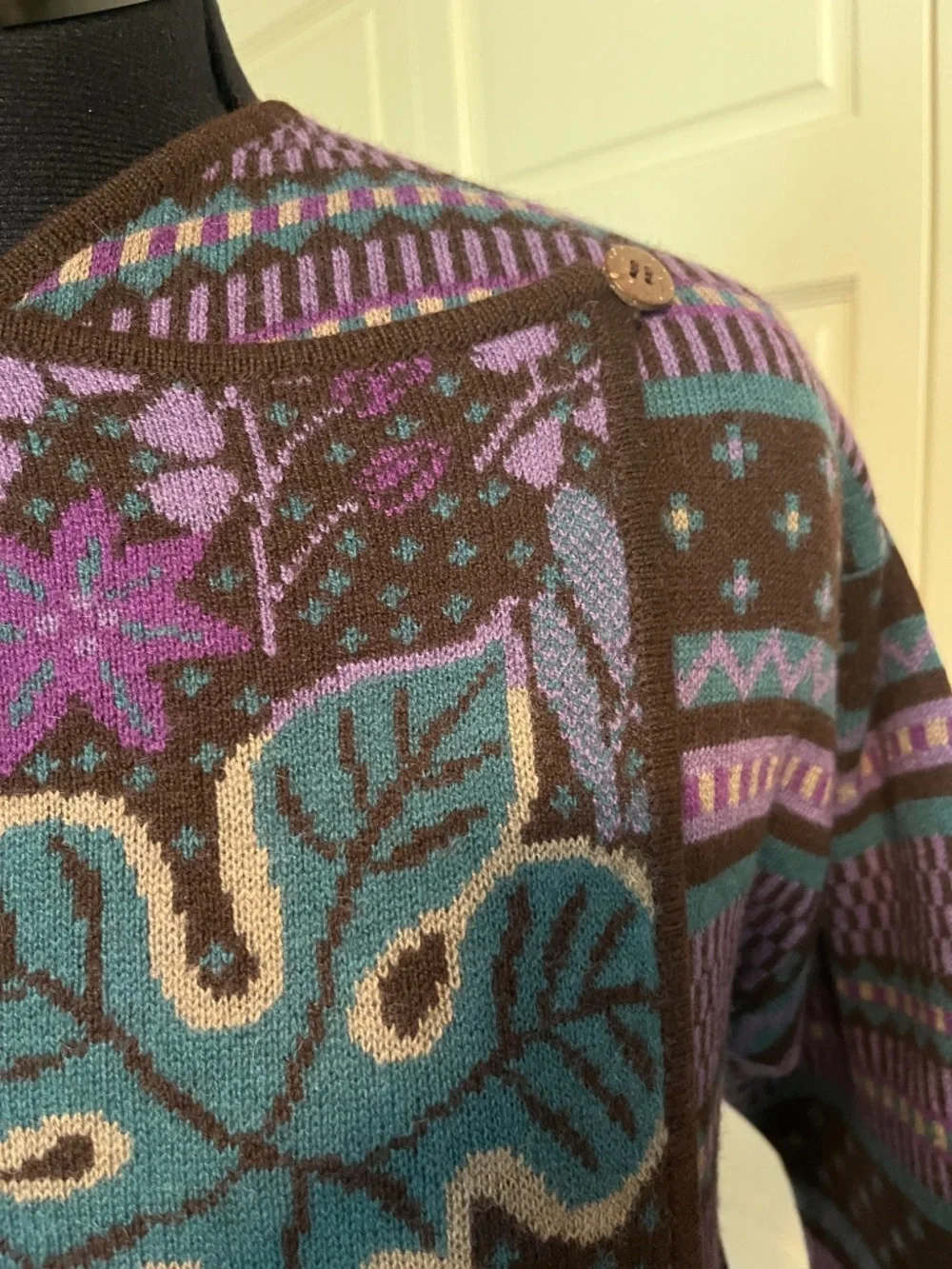 Gudrun Sjoden AUGUSTA Wrap Cardigan Wool Size Small NWT!